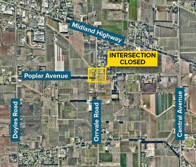 Map of the works