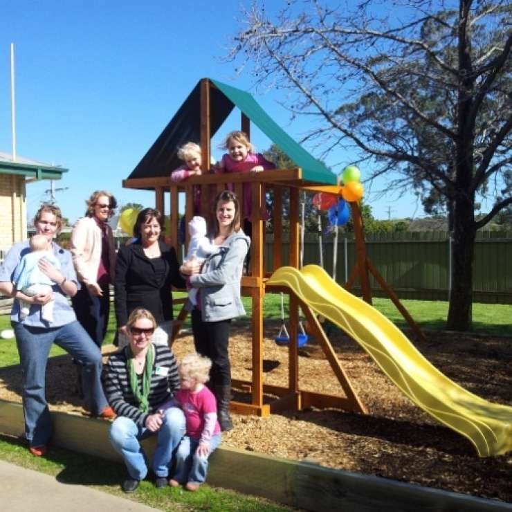 Australian Breastfeeding Association - Cubby House/Play Equipment - "We received a Community Matching Grant to create an outdoor play space. It has been great for the little ones to be able to play outside in a safe environment!"
