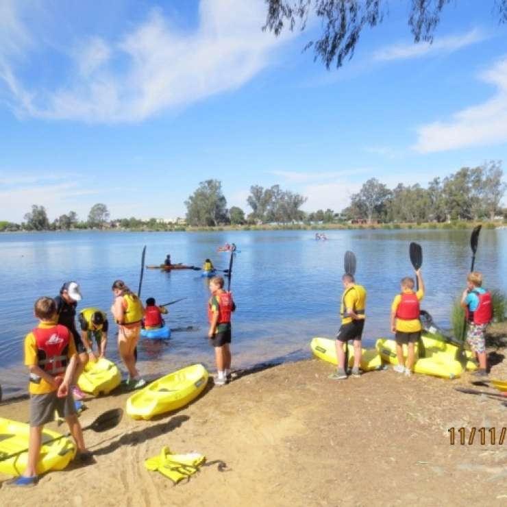Shepparton Canoe Club - Junior Outrigger Paddling and Safety - "We used our grant to purchase equipment and training for instructors. We now have 15 enthusiastic junior paddlers with more juniors waiting to join. We have equipment available so they can try the sport at no cost. The benefits are healthy family activities at a minimal cost with children and adults getting out in the fresh air and exercising.  A great community use for Victoria Lake."