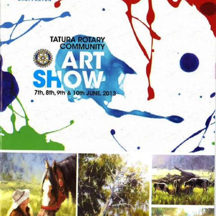 Rotary Club of Tatura - Community Art Show Nursing Homes Day - The object of Nursing Homes Day, as part of the Tatura Rotary Club’s Annual Art Show, was to dedicate the day to enable residents of nursing homes to enjoy an outing and reconnect with the local community.  Residents and their carers were treated to morning tea, a guided tour of the art exhibits by community volunteers, and a 2 course luncheon.  Feedback was that residents thoroughly enjoyed their day out and talked about it for days.