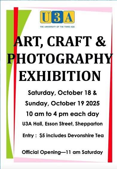 U3A Exhibition