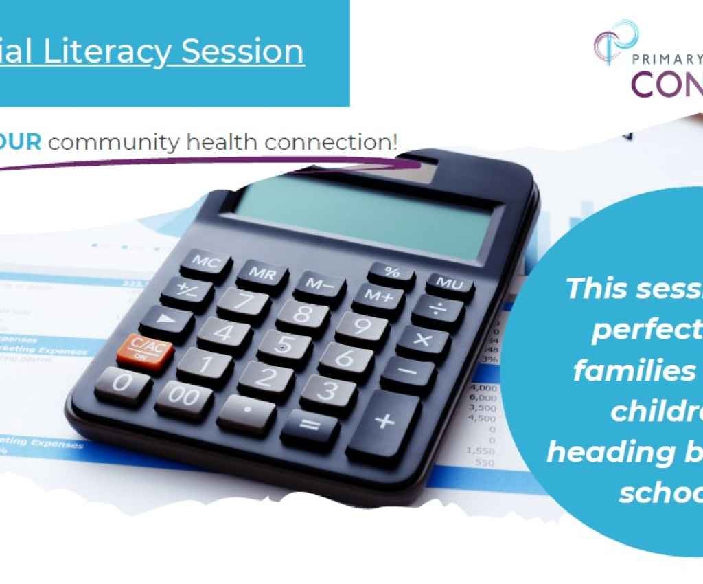 Cover image for event - Financial Literacy Session with Primary Care Connect at Shepparton Library