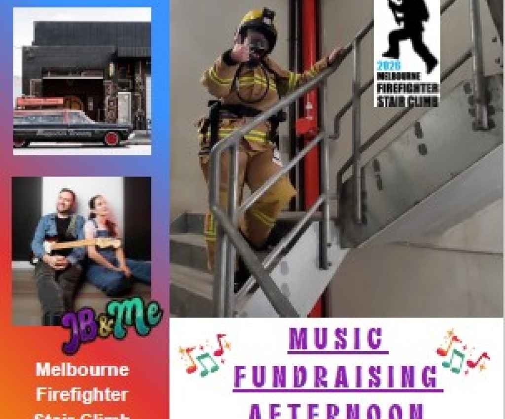 Cover image for event - Melbourne Firefighter Stair Climb 2026 Music Afternoon Fundraiser