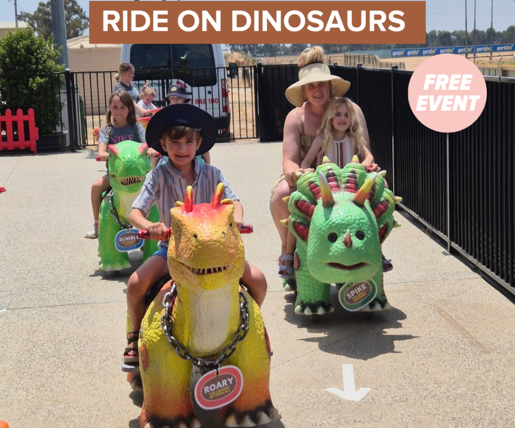 Cover image for event - Ride On Dinosaurs
