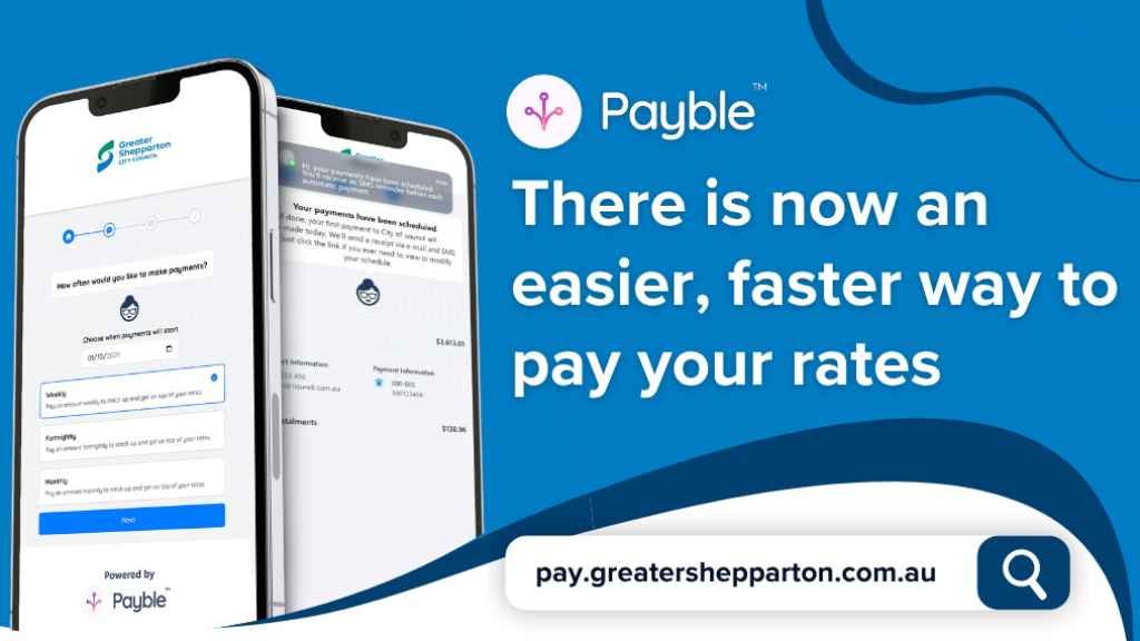 Cover graphic for Online rate payments just got easier
