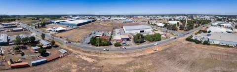 Old Dookie Road Road Works Aerial Drone - 20170224 - 0009-Pano