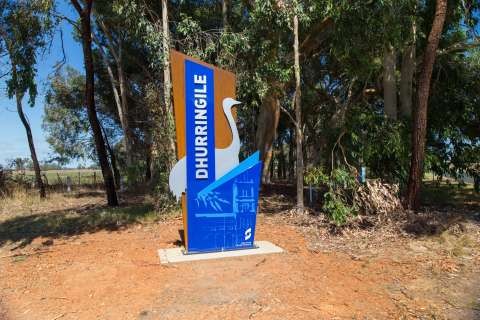 Dhurringile Town Entry Sign - 20180212 - 6305