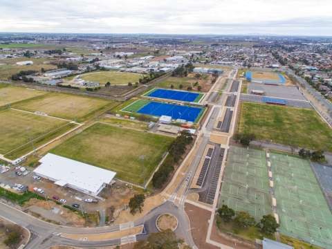 Sports Precinct - Aerial Drone - 20170717 - 0422
