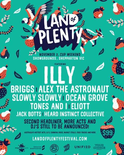 LAND OF PLENTY - Instagram Line-up Announce Tile - Part 1
