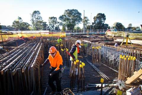 New SAM - Concrete Slab Pour July 2019-6