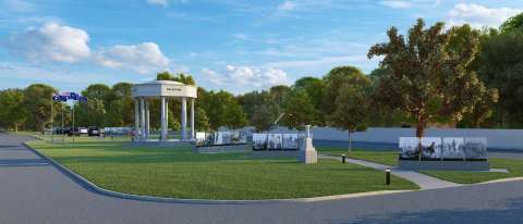 mooroopna war memorial Render final