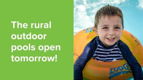 Rural Outdoor Pools open tomorrow