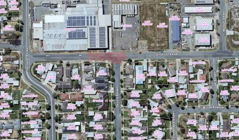 Gilchrist Street road works