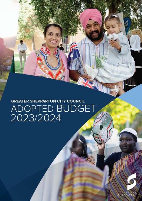 Adopted Budget 2023 2024 - Cover