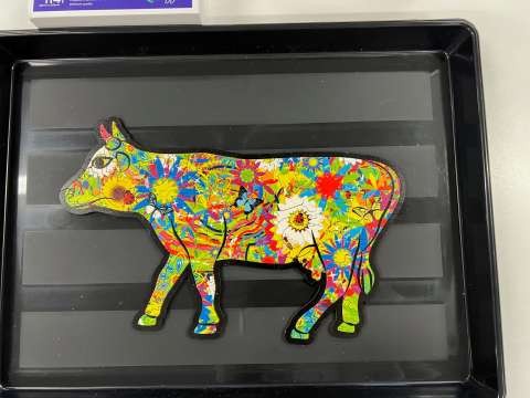 Moooving Art Puzzle Completed - puzzle only