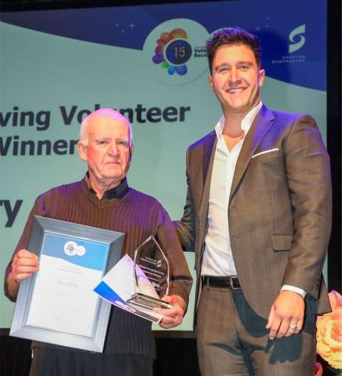 2024 Long Serving Volunteer winner Gary Gray