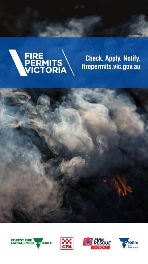 Fire Permits Online - Instagram story