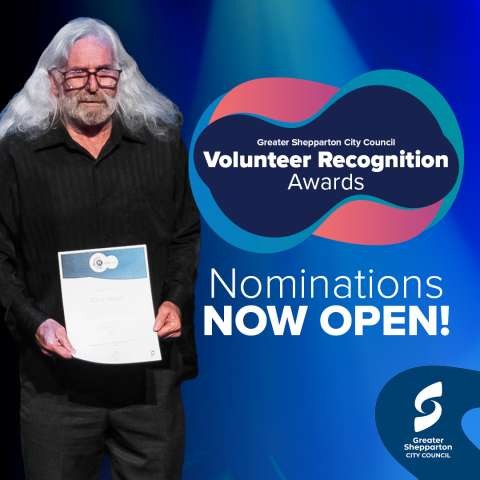 Volunteer Awards - Social Media - Now Open
